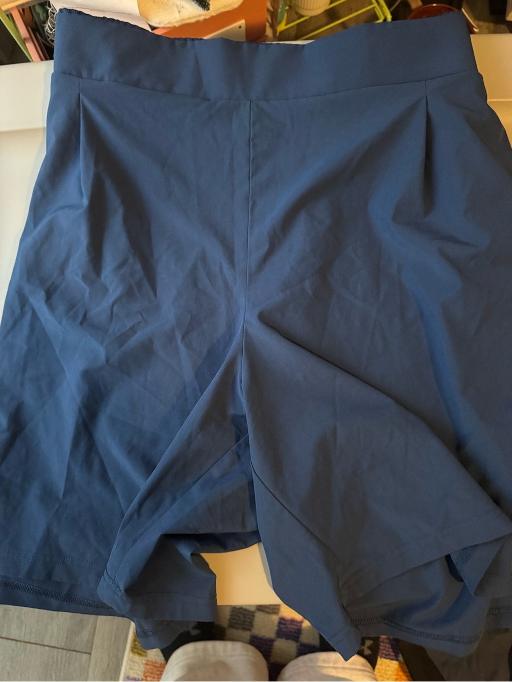 Jockey Blue Athletic Hybrid Shorts